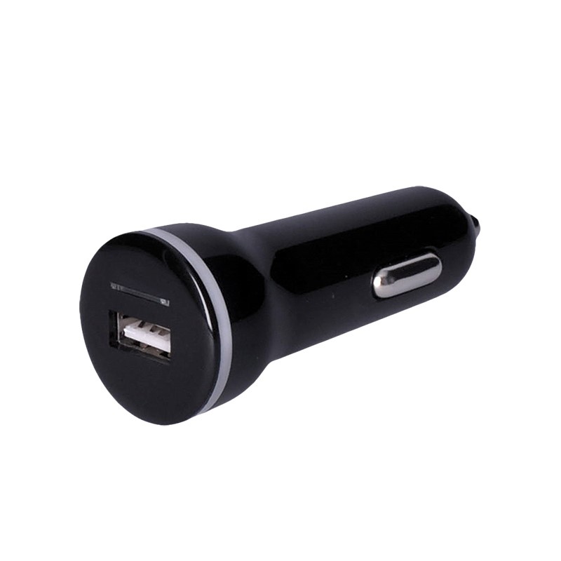 Solight USB nabíječka, autoadaptér, 1x Qualcomm, 5V/2,4A, 6V/3A, 9V/1,67, 12/1,2A - 18W max., 12V - 24V DC, černý