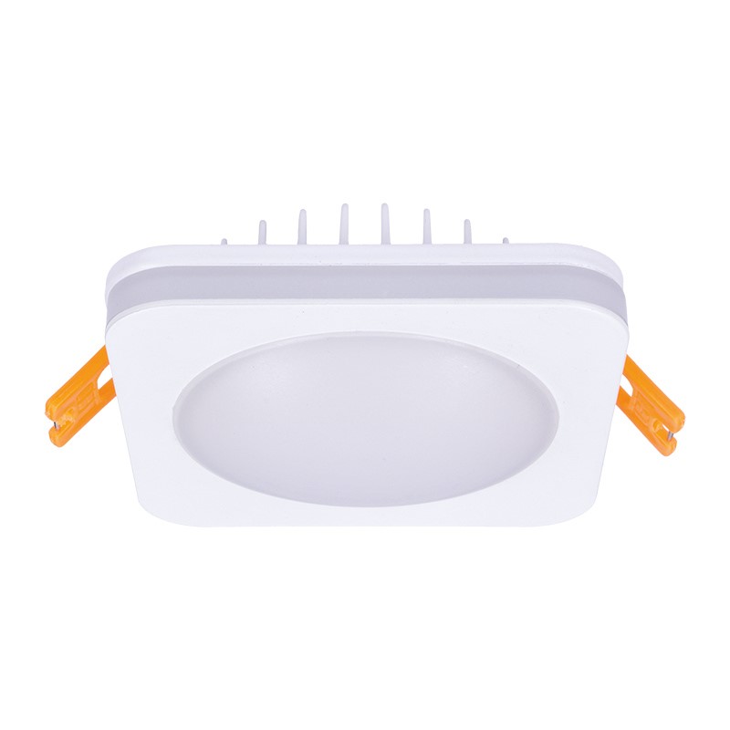Solight LED podhledové svítidlo, 10W, 800lm, 4000K, IP44, čtvercové