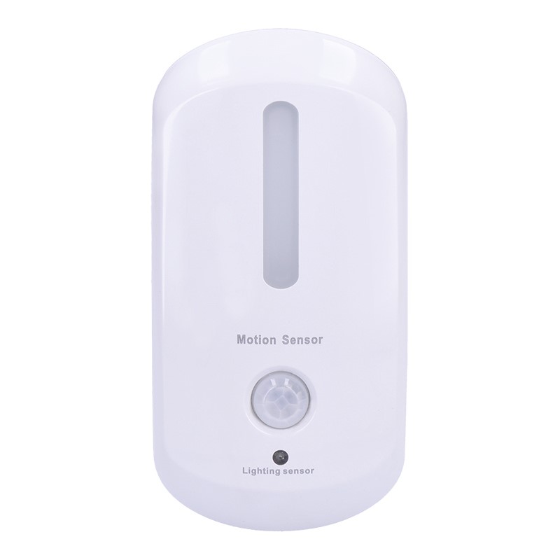 Solight noční LED světélko s pohybovým a světelným senzorem, 1W, 230V, bílé
