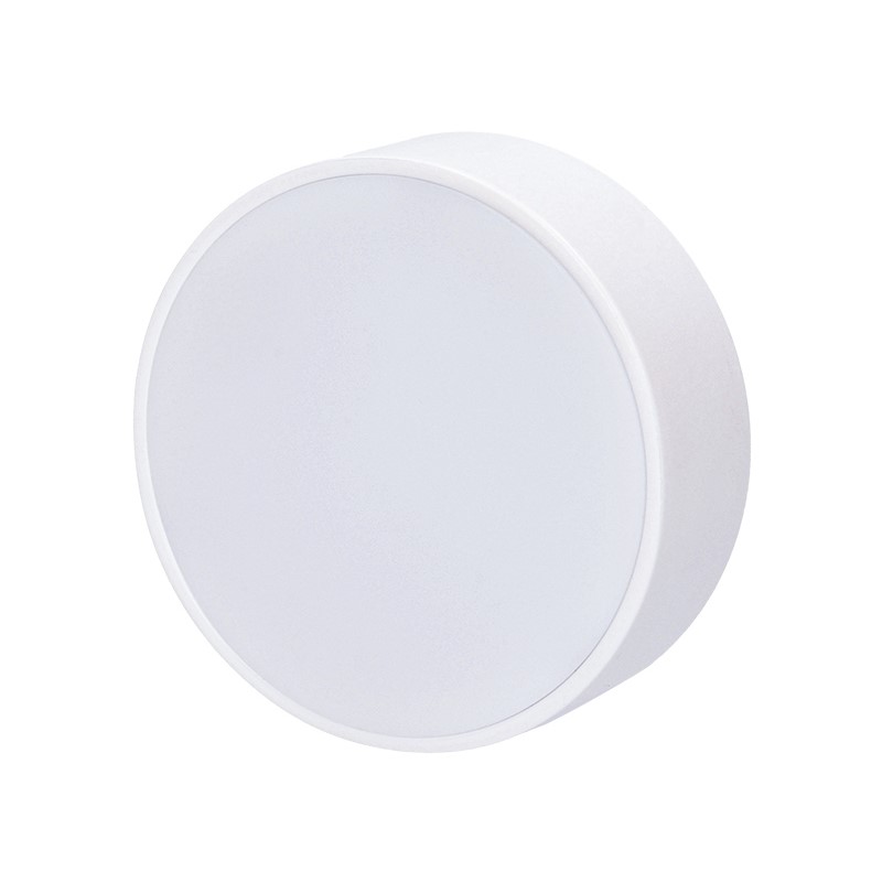 Solight LED panel s tenkým rámečkem, 16W, 1280lm, 4000K, přisazený, kulatý, bílý
