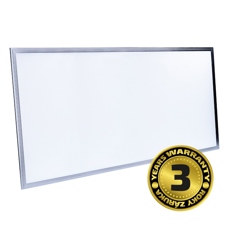 Solight LED světelný panel, 80W, 6400lm, 4100K, Lifud, 60x120cm, 3 roky záruka