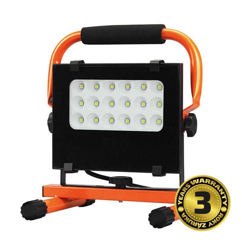 Solight LED venkovní reflektor se stojanem, 20W, 1700lm, 5000K, kabel se zástrčkou, AC 230V