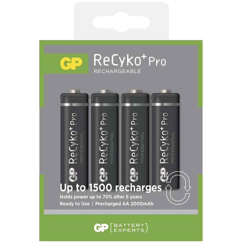 Nabíjecí baterie GP ReCyko+ Pro Professional HR6 (AA), krab.