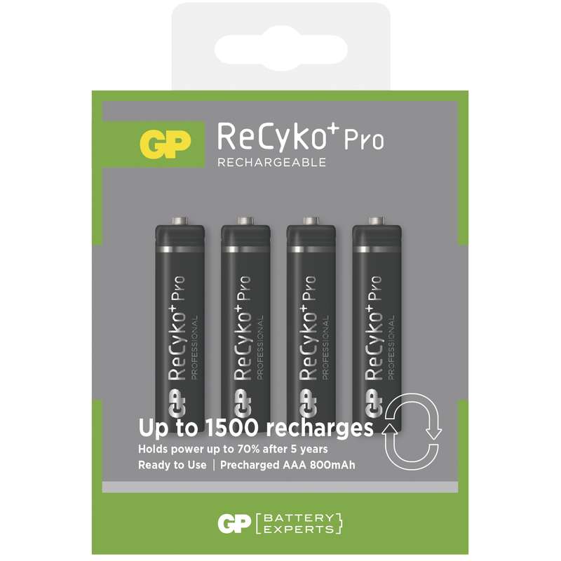 Nabíjecí baterie GP ReCyko+ Pro Professional HR03(AAA),krab.